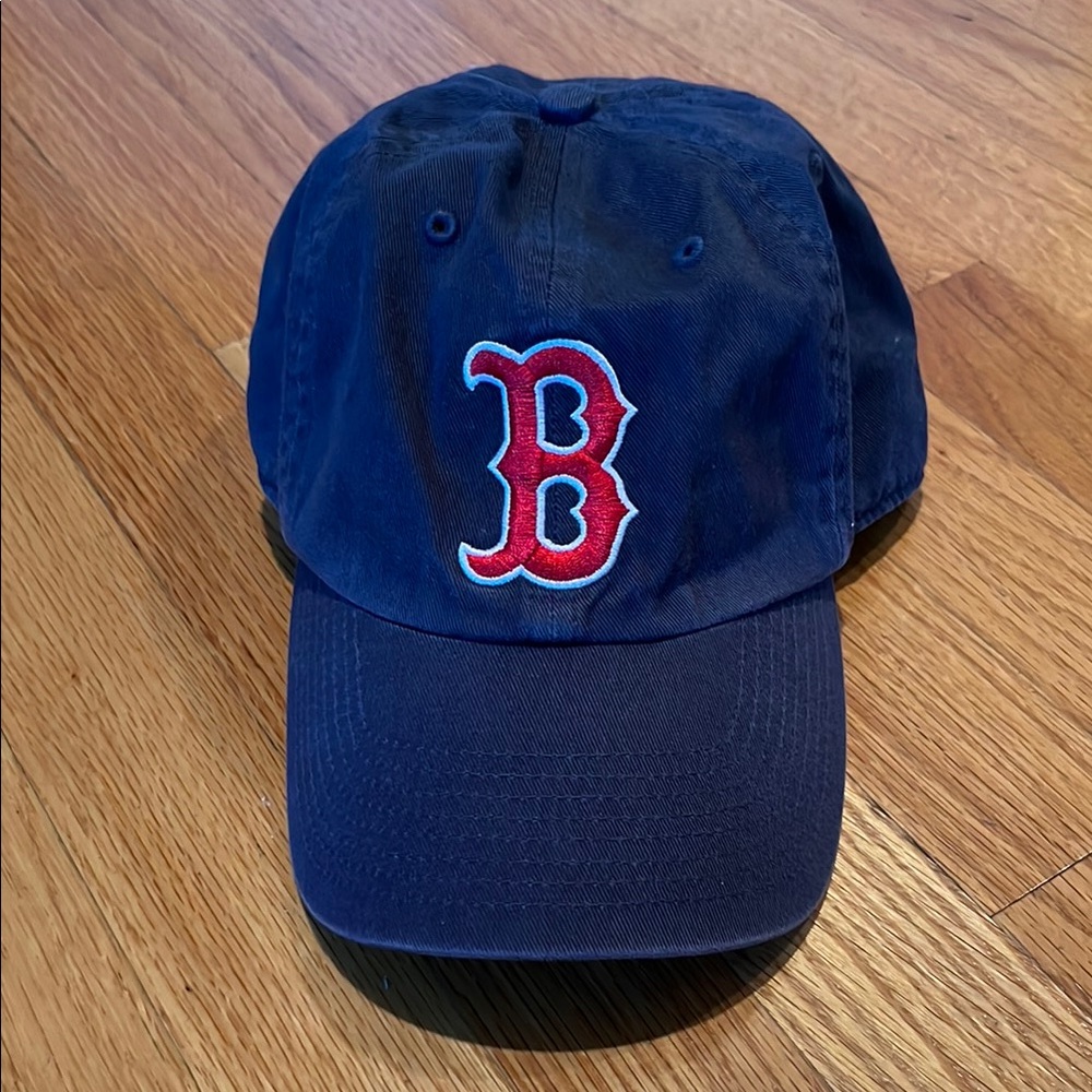 Boston Red Sox Blue Baseball Cap with Red B Logo